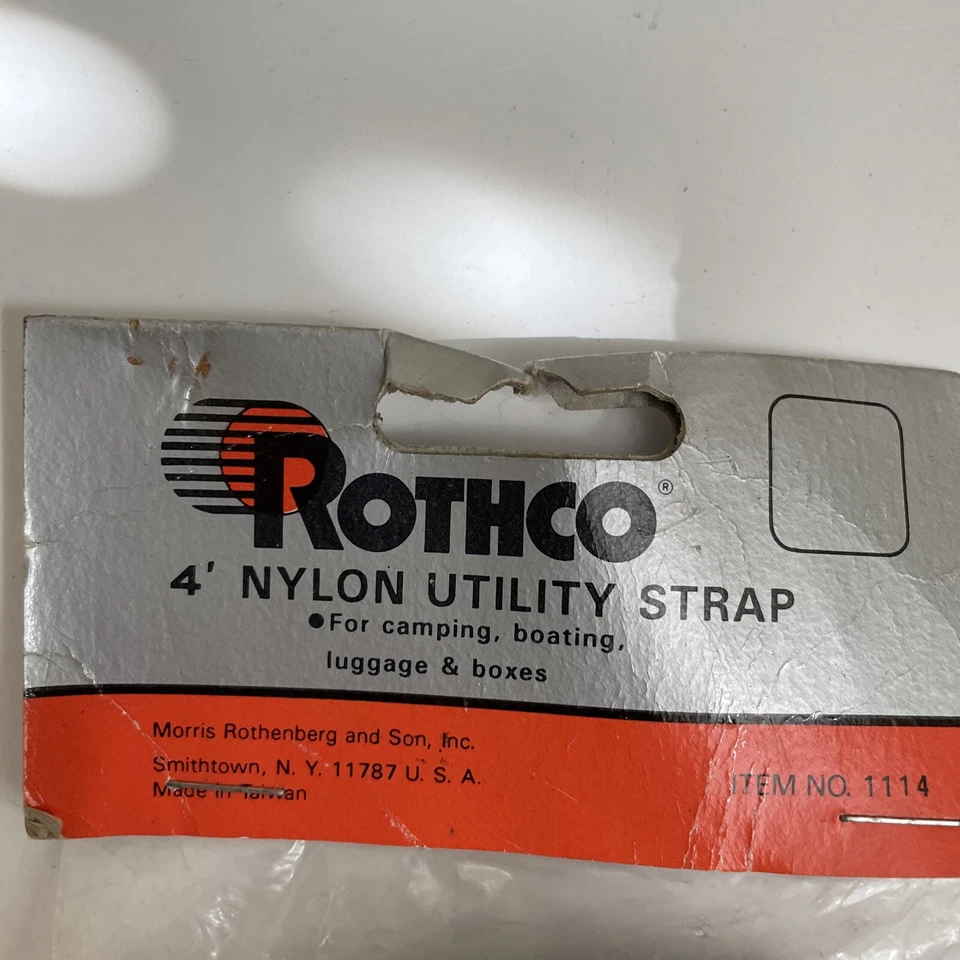 Rothco 4' 尼龙实用表带物品 # 1114 全新 带包装 — 第 2/4 张图片