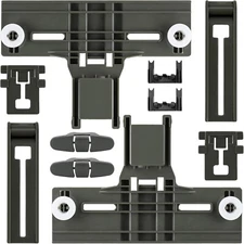10 Pcs W10350375 Dishwasher Top Rack Adjuster for Whirlpool Kenmore W10712395
