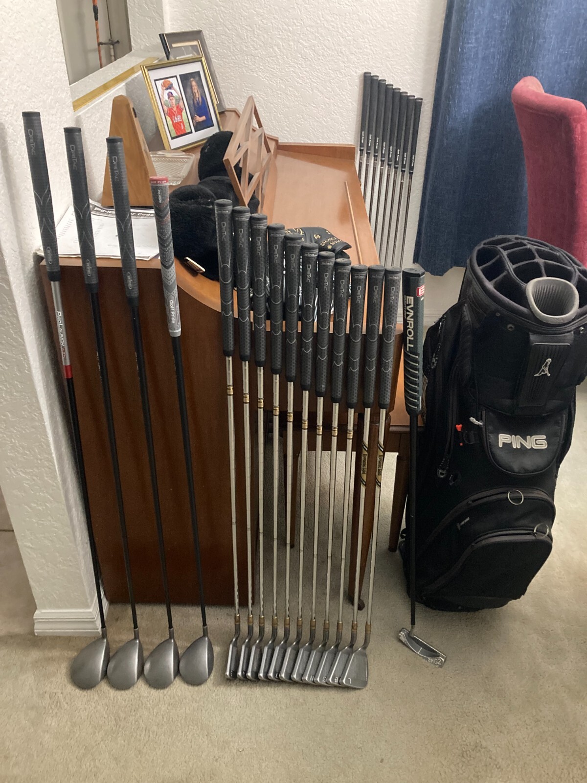 Ping Zing 2 Golf Clubs Full Set w/ Bag CUSTOM BUILT COMPLETE SET eBay