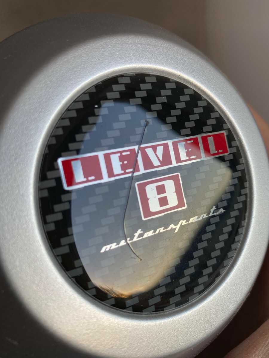 Level 8 STR ZX TRA Motorsports Wheel Rim Hub Cover SILVER SHORT