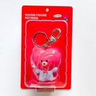 BT21 Official Authentic TATA Minini Figurine Sound Keychain Safety Alarm Keyring