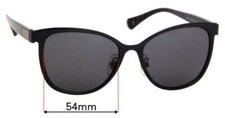 SFx Replacement Sunglass Lenses fits Ralph Lauren RA4118 - 54mm Wide