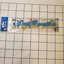 Disney Vacation Title Embellishments Jolee's Boutique EK SUCCESS Sticker Scrapbo
