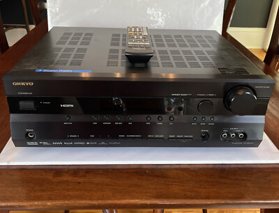 Onkyo TX-SR575 AM/FM Stereo 7.1-Channel  Home Theater Receiver Sirius