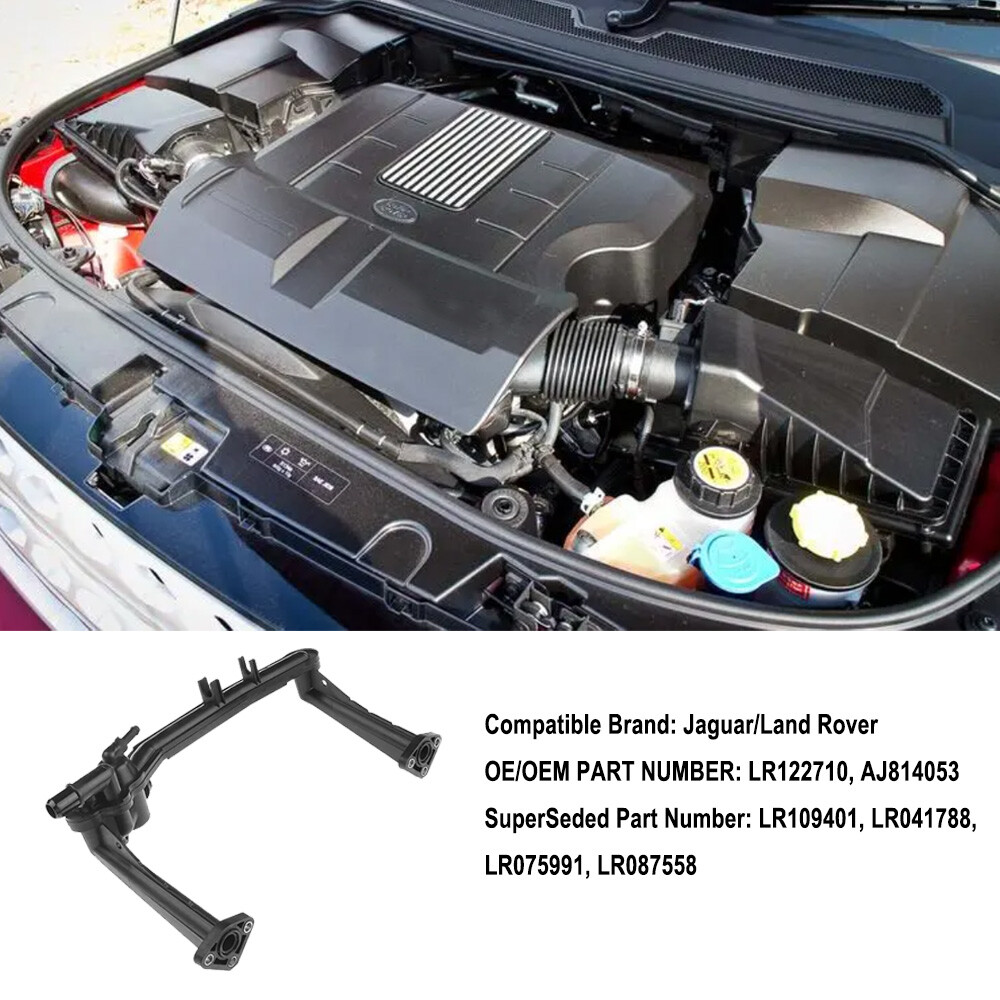 For Jaguar Land Rover Rear Coolant Water Heater Pipe+Sensor 3.0L  Supercharged V6 | eBay