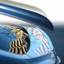 Fyralip Painted Black Boot Lip Spoiler For Nissan Primera P11 Saloon 97-98