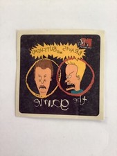 BEAVIS  BUTTHEAD MTV THE GAME 1994 TEMPORARY TATTOO VINTAGE COLLECTIBLE