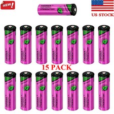 US 15pcs 3.6V SL-360 PLC/TL-5903 AA Lithium Battery for 2.4Ah Tadiran TL-5903
