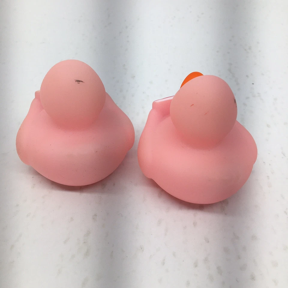 10 patos de goma surtidos - juguetes de baño búho/elefante/otros de 1 1/2" a 2" de alto Foto 3 de 4