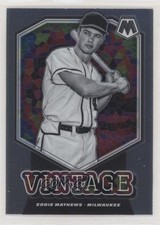 2021 Panini Mosaic Vintage Eddie Mathews #V4 HOF 0n5a
