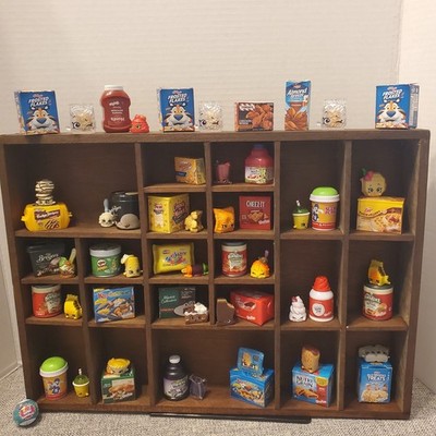 Shopkins Mini Brands Lot Of 26 complete figures, 15 extras 