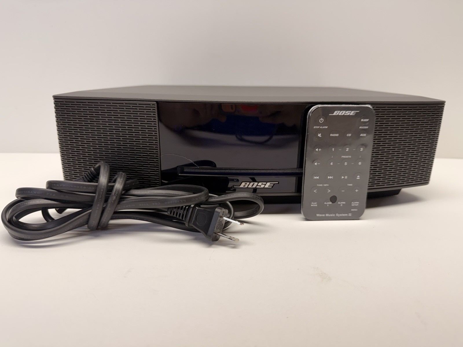 Bose Wave Music System IV CD Player Am/Fm (Model 417788-WMS) Black - READ!!!
