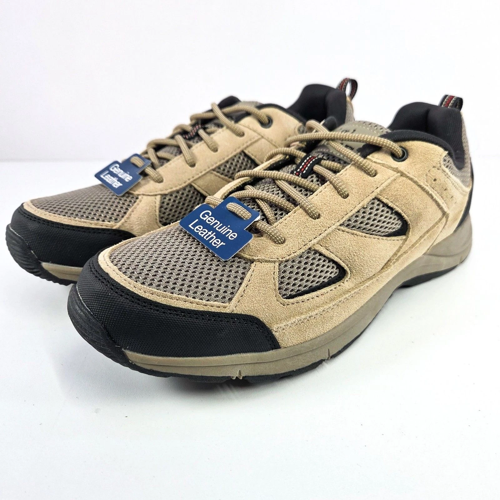 George Men’s Rugged Casual Trail Shoes Tan Brown Men's Size 10.5 New With Tags