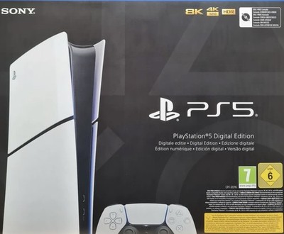 Sony Playstation 5 Ps5 / PS5 Slim Konsole 825GB Digitale Edition ''Chassis E''