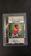 2025 Leaf Optichrome Xavier Neyens RC AUTO TEMPEST Astros 1/1 Gold Vinyl Super 