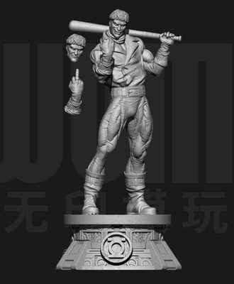 1/24 Resin Fantasy Warrior Baseball Fighter Unassembled Unpainted