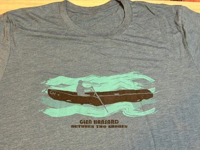 Glen Hansard "Between Two Shores" Vintage Tour T-Shirt 2XL XXL Swell Season Rare - Image 1 of 4