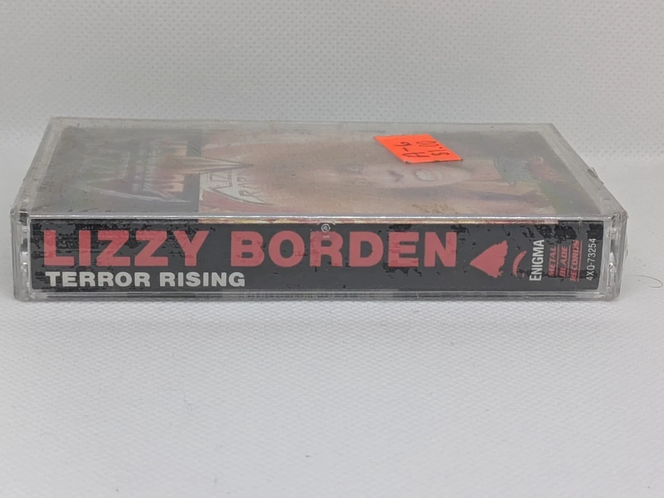 LIZZY BORDEN ~ TERROR RISING ~ Cassette Tape New Sealed Enigma Metal Blade 4XQ - Image 4 of 4