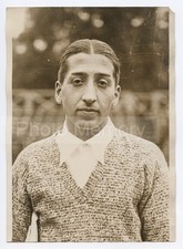 Tennis: Jean Lacoste, portrait of the French tennis player - vintage photo 1929