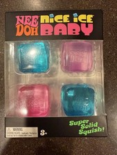 BRAND NEW 4 Pack SEALED Needoh Nice Ice Baby Bundle Mini Nice Cubes IN HAND