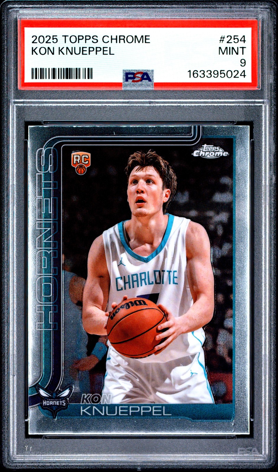 2025 TOPPS CHROME #254 KON KNUEPPEL PSA 9