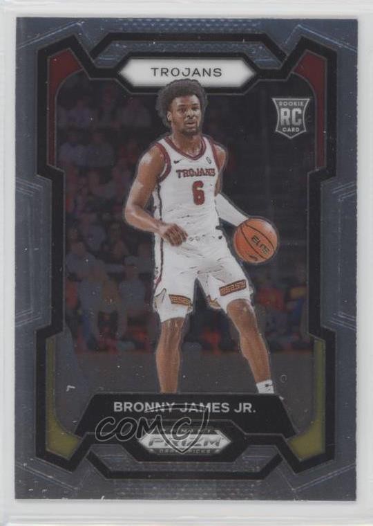 2024-25 Panini Prizm Draft Picks Bronny James Jr #86 Rookie RC 0hx6