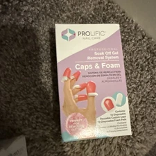 Prolific Nail Care Soak Off Gel Polish Remover System
