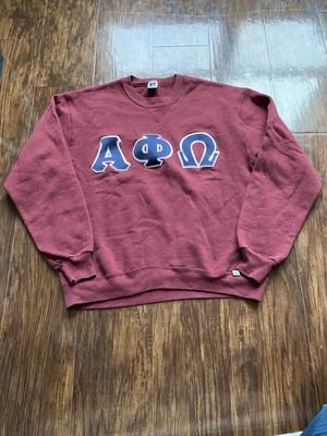 Vintage Russell Burgundy and blue Phi Beta Kappa crewneck sweatshirt sweatshirt 