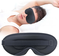 Eye Masks for Sleep, Sleep Masks, Sleep of 3D Light Blocking Blindfold, 3D Conto