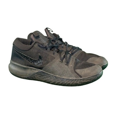 Nike Zoom Assersion Triple Black Basketball Shoes 917505-002 Mens 11