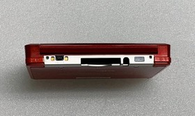 Nintendo 3DS Flame Red Handheld  Console CTR-001 (USA) w AC Charger 