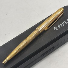 JACKET JACKET Gold Check Knock Type Ballpoint Pen