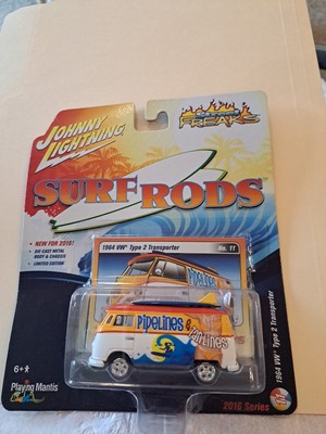 2016 Johnny Lightning STREET FREAKS Surf Rods 1964 VW Type2 Transporter new!!!!
