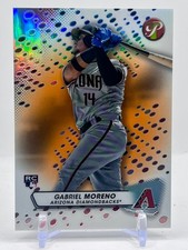 2023 Topps Pristine Gabriel Moreno RC Orange 14/25  Diamondbacks Jersey Match