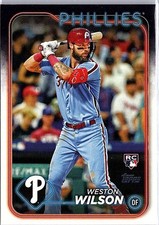 2024 Topps #658 Weston Wilson