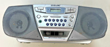 Sony Boombox CFD-S22 AM-FM CD Player/Cassette Player Recorder
