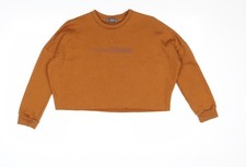 Womens UK Size 2XS Primark Brown Pullover Sweatshirt