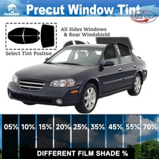 Window Privacy Film Precut Window Tint 2ply For 2000-2003 Nissan Maxima Sedan