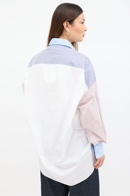 CÉLINE Old Celine Phoebe Philo 2018 Oversize Multicolor Stripe