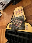 Star Wars Darth Vader Action Figure Case Black  With Original Stickers