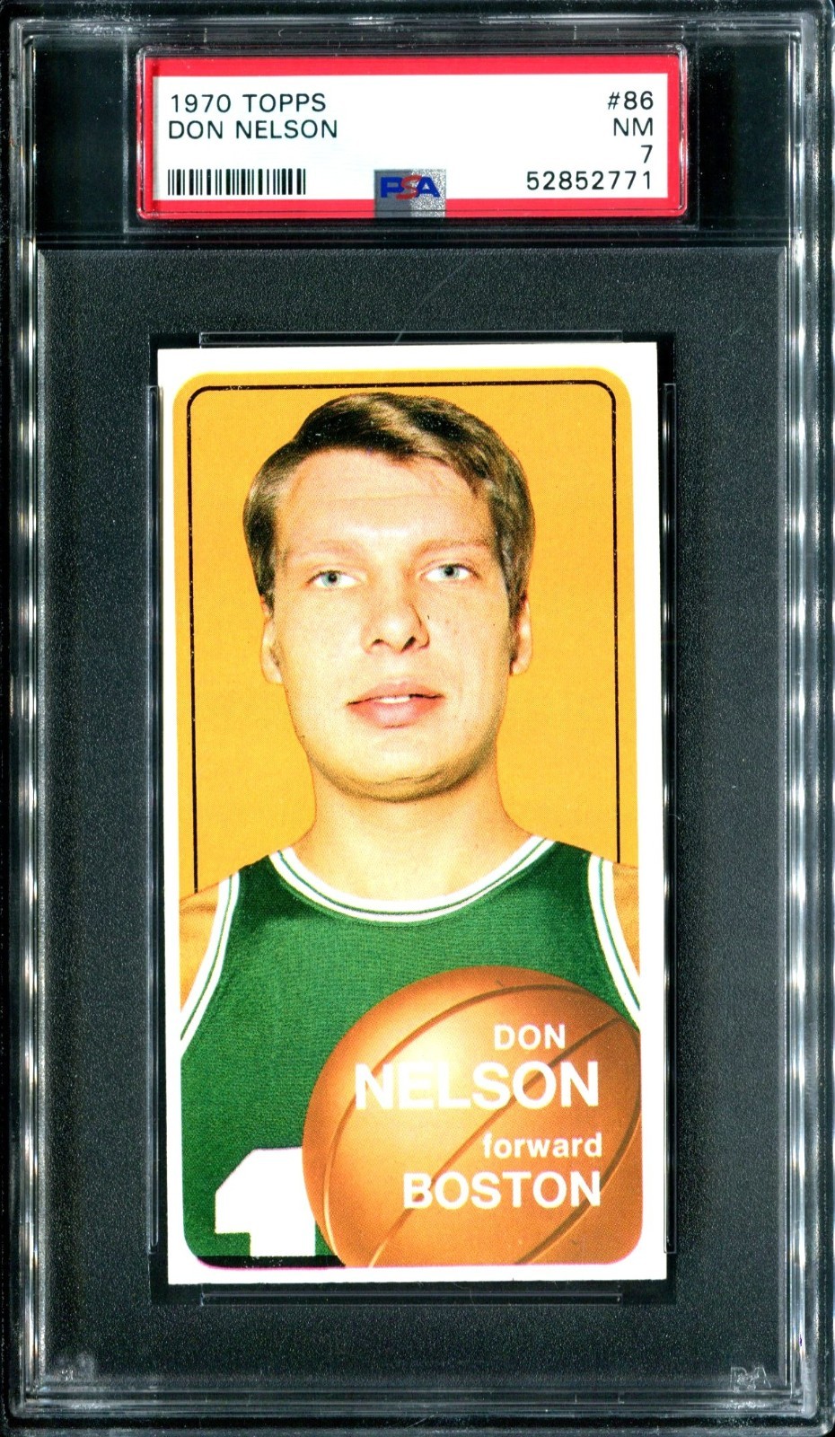 1970 Topps Basketball #86 Don Nelson PSA 7 NM