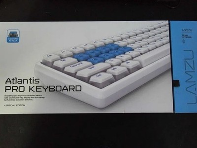 Lamzu Atlantis Pro Rapid Trigger Magnetic Hall Effect Keyboard Silicone Keycaps