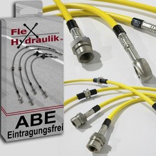 Für Hyundai I20 Coupe [GB] Stahlflex Bremsleitung - gelb