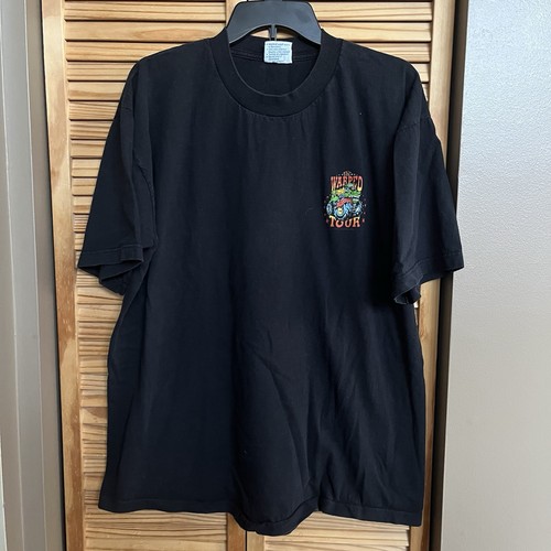 1995 Vintage Vans Warped Tour T-Shirt Men's XL L7 Sub… - Gem
