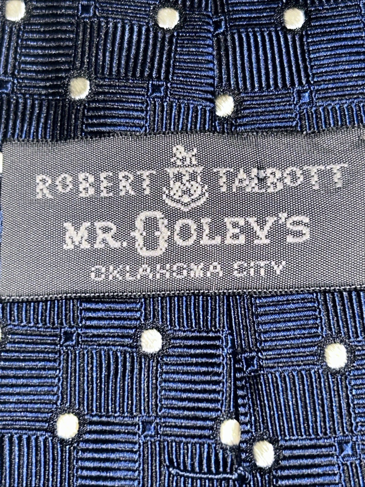 Robert Talbott Silk Tie Navy Multi Pattern Lot Of… - image 4