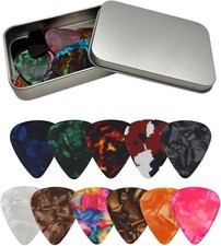 Plektren Plektrum 24Stück 0.46MM Dünn 0.71MM Medium 0.96MM Heavy Plectrum für