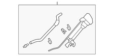Genuine Nissan Fuel Tank Filler Neck 17221-9fu0a Genuine Nissan Fuel Tank Filler Neck 17221-9fu0a