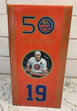 NY Islanders #19, Bryan Trottier, Legends Bobblehead For 50th, New In Box