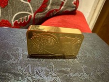 PAMP Suisse 100g Fine Gold Bar 999.9 – Genuine – No Assay –BullionByPost Receipt 3830.92 per troy oz