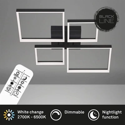 Briloner  Frame LED schwarz Fernbedienung - Bild 1 von 4